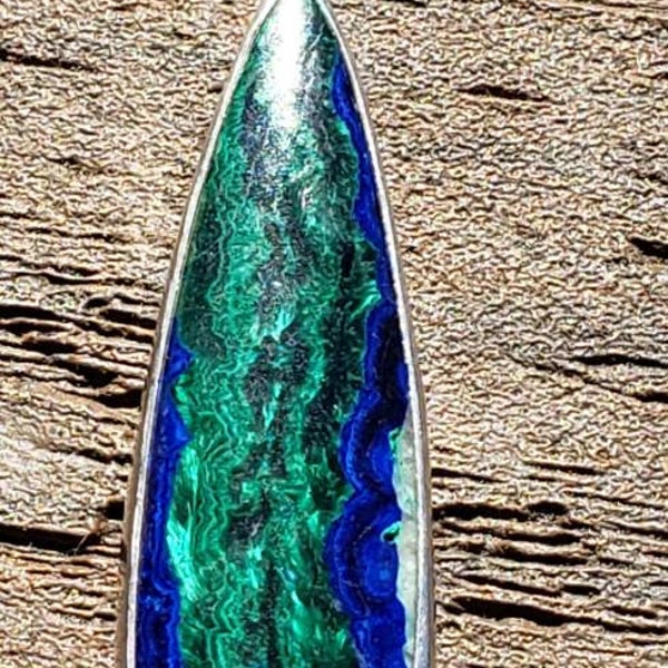 Azurite Malachite Pendant