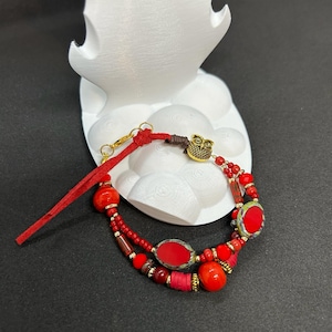 Colorful Boho Beaded Bracelet | Handmade Layered Festival Jewelry | Adjustable Bohemian Style Bracelet | Vibrant Gift for Women