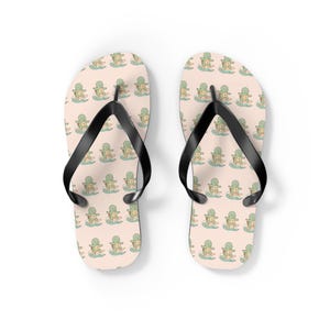 Beach Vibes Flip Flops, Stylish Summer Sandals, Cute Pool Footwear, Perfect for Vacation, Birthday Gift, Summer Fun