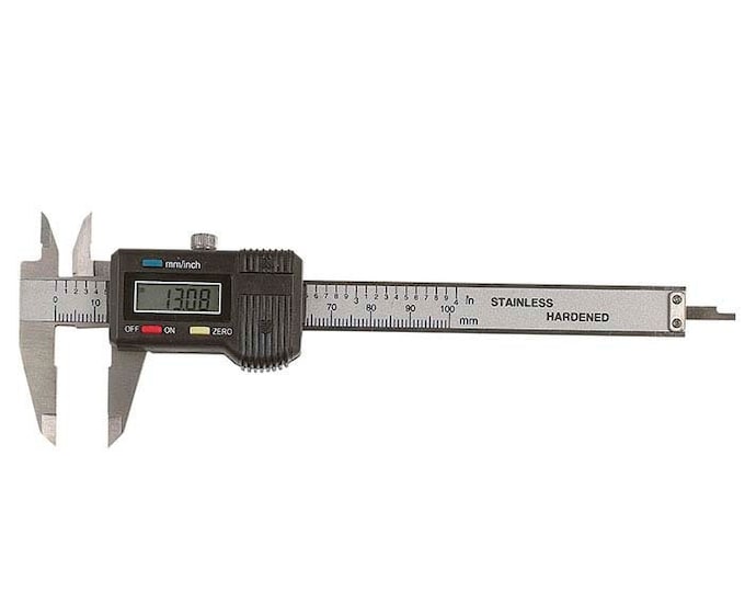 Steel Electronic Digital Caliper, 4"