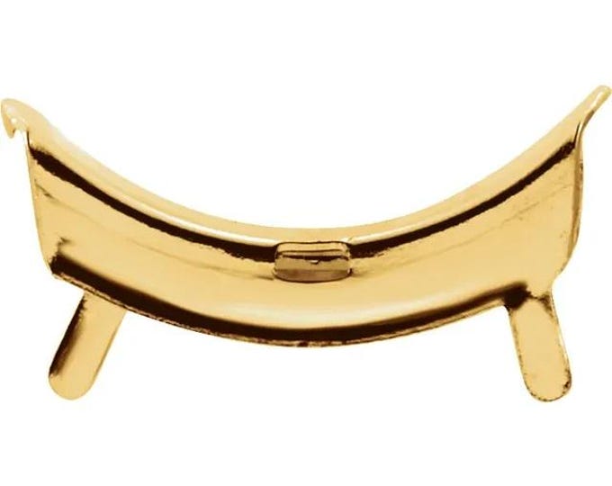 Ring size adjuster in 14k yellow or white gold filled, 4 shank widths available