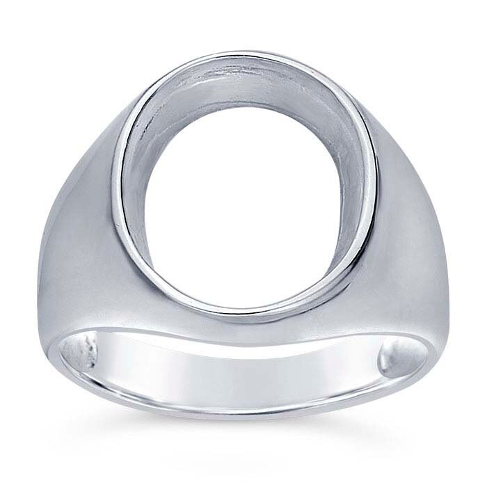 sterling silver ring mountings for cabochons
