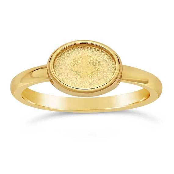 yellow gold ring mountings
