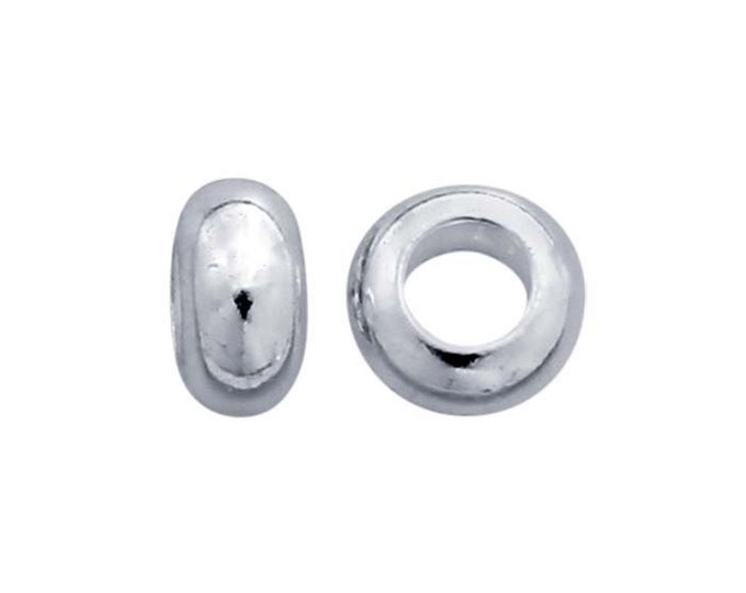 925 sterling silver spacer beads, 3 sizes available