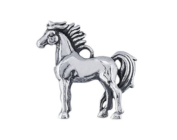 Sterling Silver Horse Charm