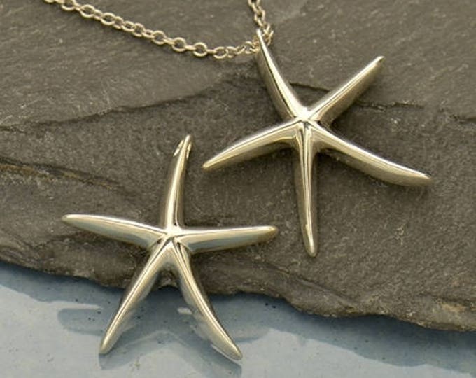 Sterling Silver Starfish Pendant