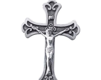 Sterling Silver Crucifix Pendant, two sizes available