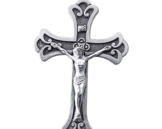 Sterling Silver Crucifix Pendant, two sizes available