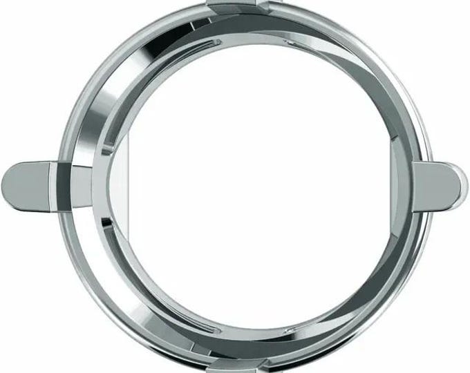 Round Basket Slide Pendant Mounting in Sterling silver or 14k Gold, choose your setting size