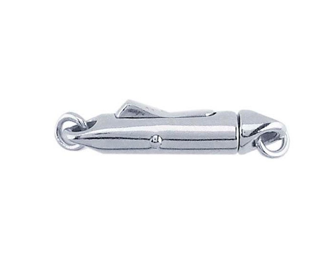 Sterling Silver Push-Release Clasp