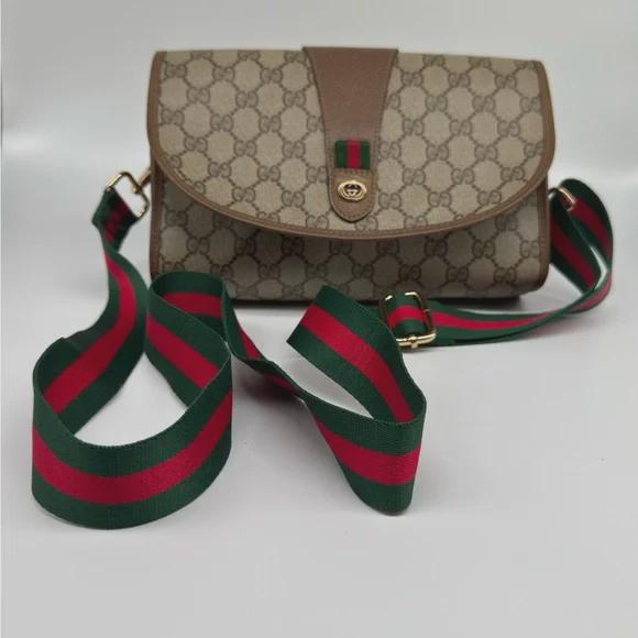 VINTAGE●GUCCI●グッチ GG モノグラム クロスボディバック GUCCI グッチ ショルダーバッグ GG柄6368959400｜Yahoo!フリマ