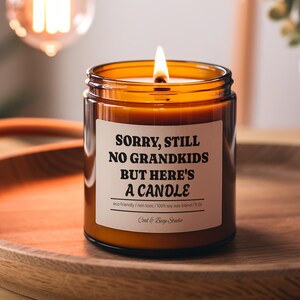 Funny candle parents gift, Father&#39;s Day gift, Mother&#39;s Day gift, Dad birthday gift Mom birthday gift