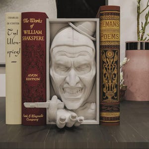 Clown Bookends - Etsy