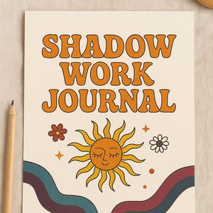 Shadow Work Journal PDF | Spiritual Mental Health Workbook | Guided Healing Prompts | Printable Self-Discovery Pages