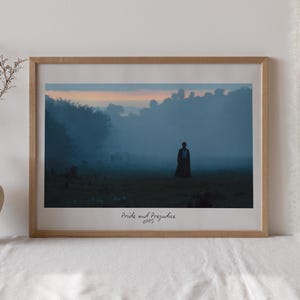 Pride and Prejudice Canvas Art: Mr. Darcy Cottagecore Decor