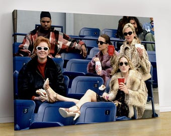 SATC Vintage Photo Canvas Print - 90s TV Show Wall Art