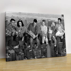 Friends 90&#39;s TV show Wall Art, Home decor, Friends Poster, Funny Quotes, Central Perk Couch, Friends Apartment Frame, Pivot, Oh My God