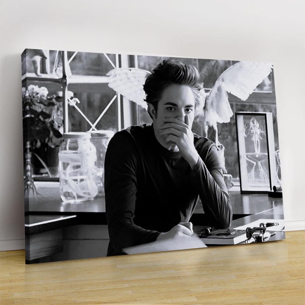 Poster Robert Pattinson Vintage 30x45cm - Décoration Murale Esthétique Pour Salon, Chambre, Bureau