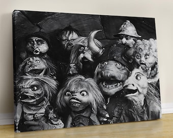 Poster del film Labyrinth: Jareth's Goblin City, 1986 Film Art