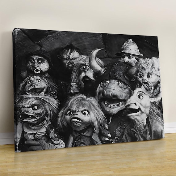 Labyrinth Movie Poster: Jareth's Goblin City, 1986 Film Art - Etsy