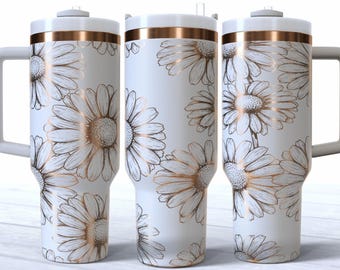 Sunflowers Laser Digital Design SVG Tumbler Wrap Engraving Crafts