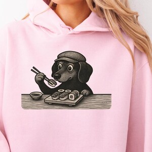 Joli sweat à capuche pour chien saucisse viennoise, sweat-shirt unisexe confortable, cadeau amusant pour les amateurs de cuisine, parfait pour l'automne et l'hiver, vêtements pour animaux de dessin animé