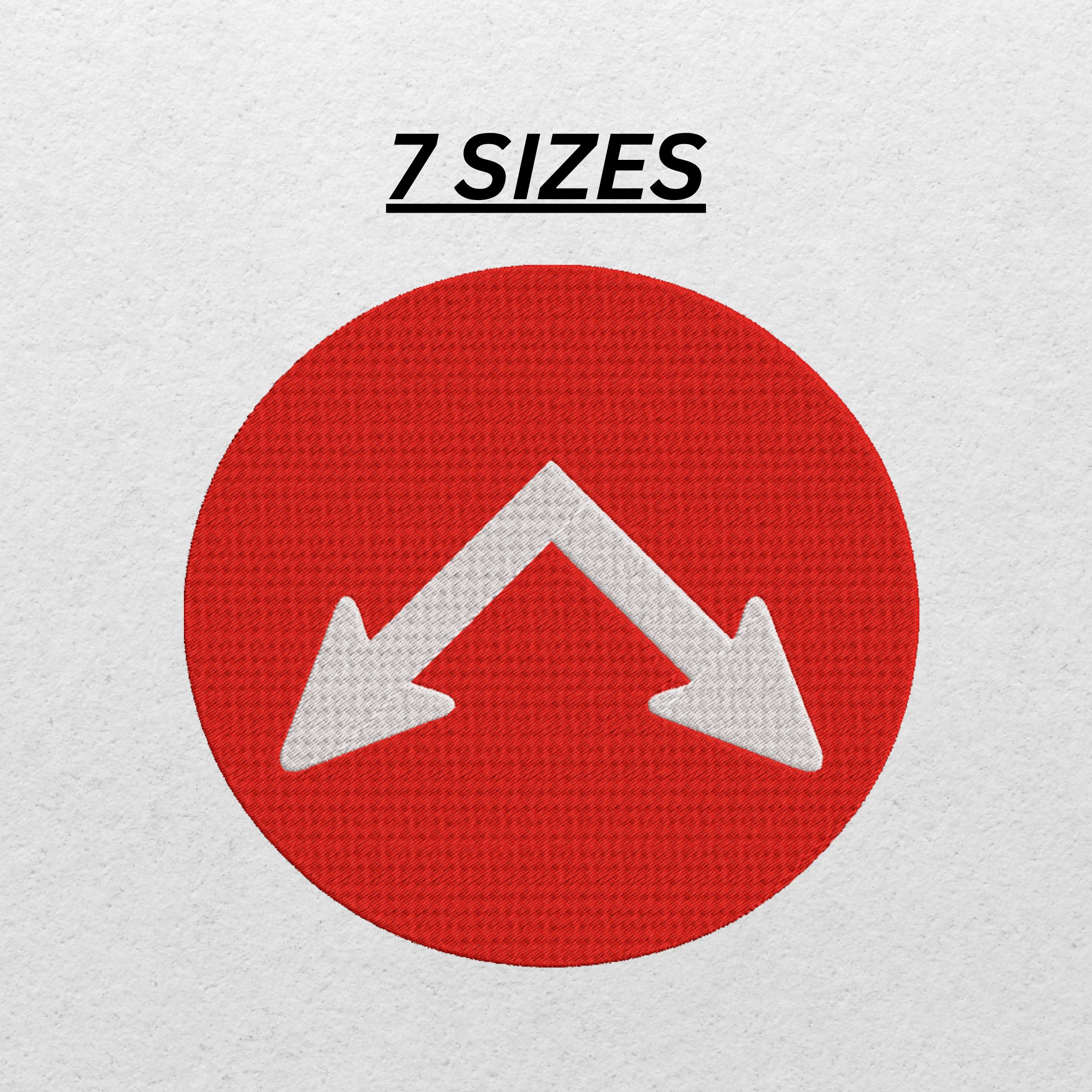 Traffic Signs Embroidery Design - Etsy