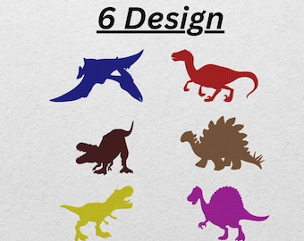 Dinosaurier Stickdatei