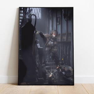 Fallout Poster, Frameless Wall Art & Print, Dystopia Art, Game Poster Gift 3