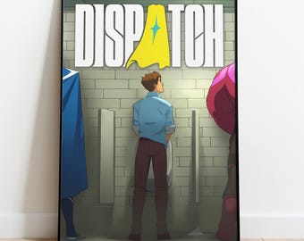 Gameposter verzending, frameloze muurkunst en print, woondecoratie, cadeau poster superhelden