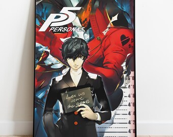 ペルソナ5ポスター、フレームレスウォールアート＆プリント、P5Rアート