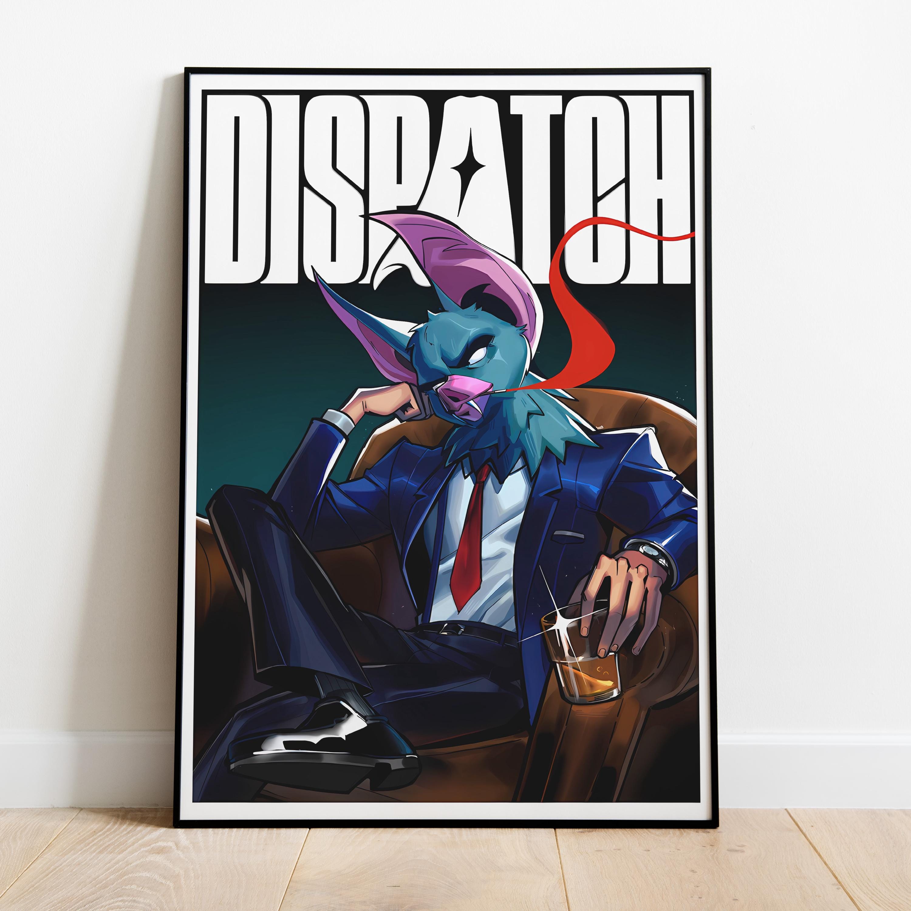 Dispatch Game Poster, Frameless Wall Art & Print, Home Decor, Superhero ...