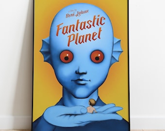 Fantastic Planet-poster, lijstloze muurkunst en print, woondecoratie, La Planète Sauvage-print