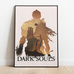 Dark Souls Poster, rahmenlose Wandkunst & Druck, Innendekoration, Spiel Poster Geschenk