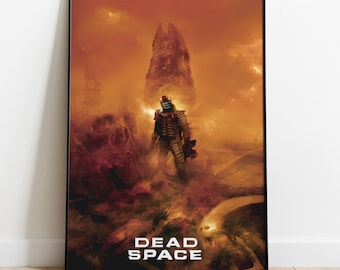 Dead Space Poster (frameless) – Horror Game Wall Art | Isaac
