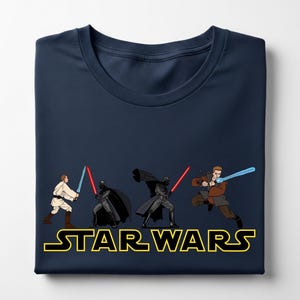 Comfort Colors® Star Wars T-Shirt, Star Wars Shirt, Darth Vader Shirt, Galaxy's Edge Shirt, Retro Star Wars Shirt, Warrior Star Wars Shirt