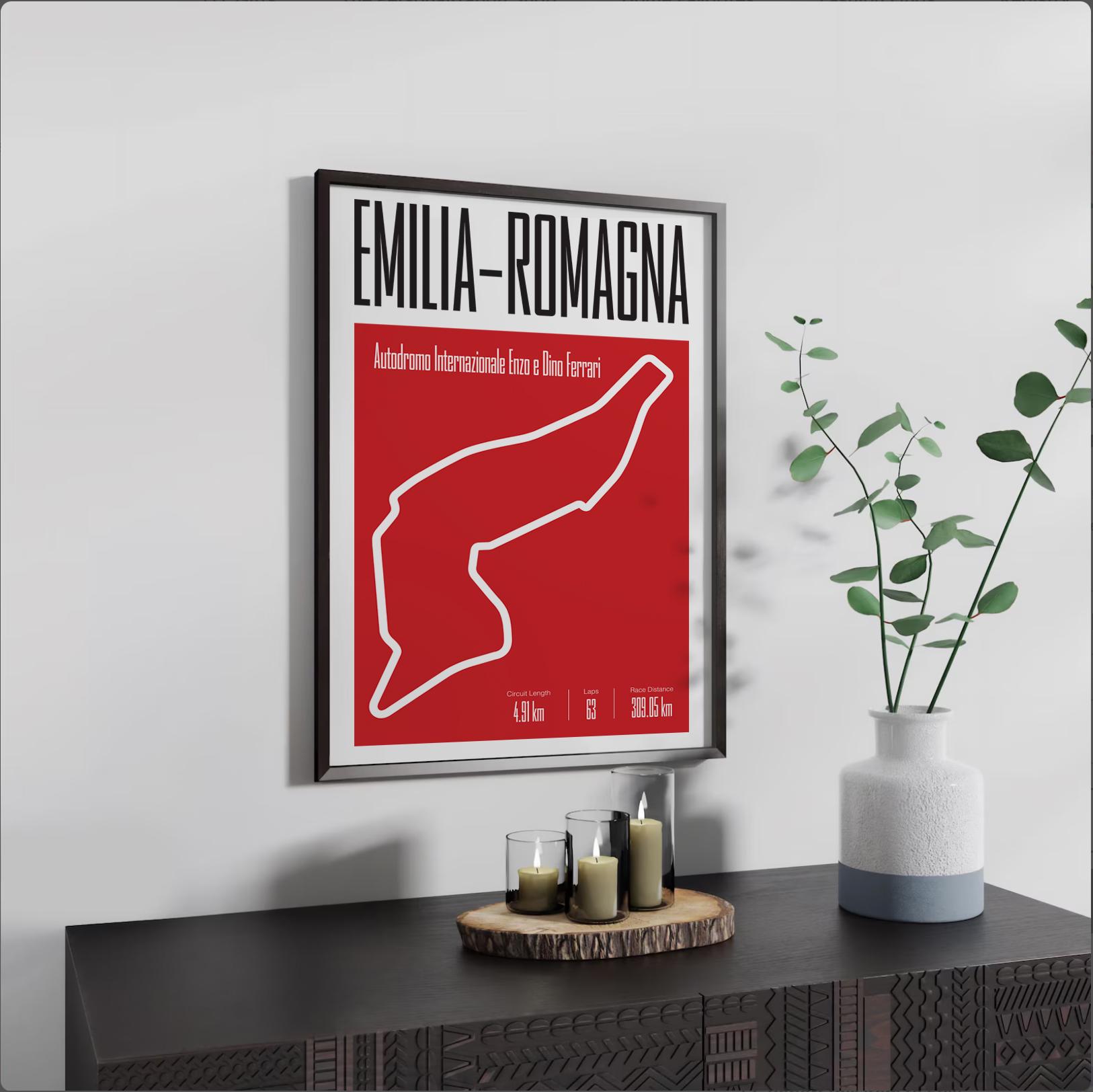 F1 - エミリア・ロマーニャ・グランプリのポスター - Etsy 日本