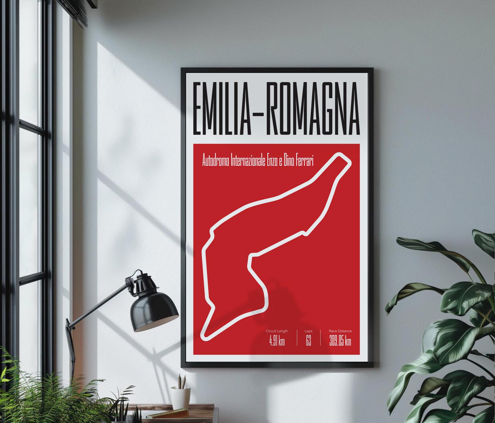F1 - エミリア・ロマーニャ・グランプリのポスター - Etsy 日本
