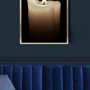 Candle in the Dark Wall Art