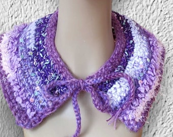 Crochet Collar (4 color variations)