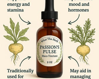 Passion’s Pulse Maca Tincture