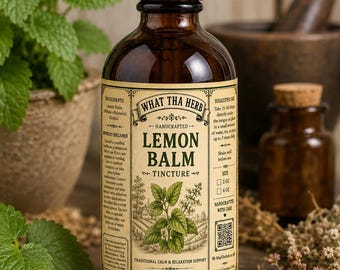 Lemon Balm Tincture – Calm in Every Drop
