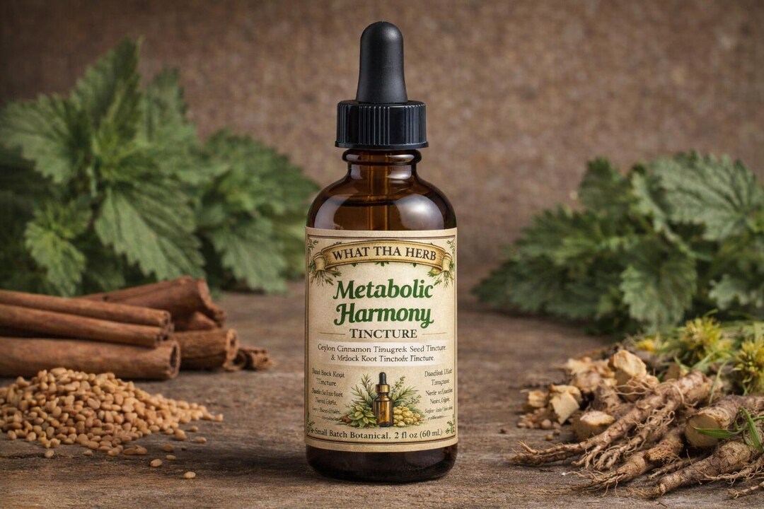 Metabolic Harmony Tincture | Botanical Herbal Blend - Etsy