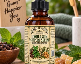 Tooth and Gum Support Serum –Natural Oral Care Extract