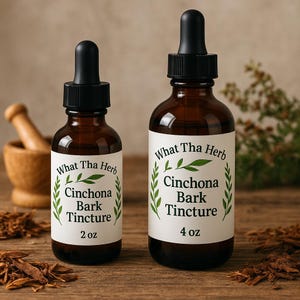 Teinture d&#39;écorce de quinquina | Soutien bien-être à base de plantes | Extrait liquide naturel