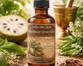 Soursop Tincture: Graviola Herbal Extract for Immune Support