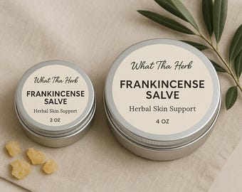 Frankincense Salve | Herbal Skin Support | 2 oz & 4 oz Tins