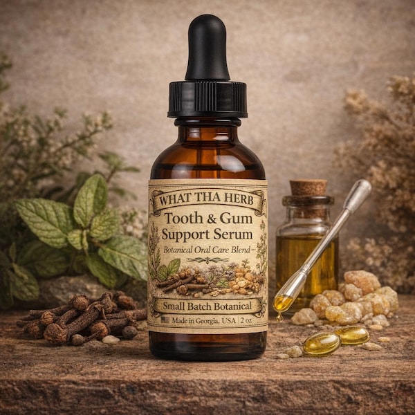 Tooth and Gum Support Serum –Natural Oral Care Extract