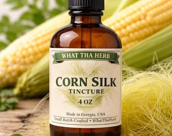 Corn Silk Tinktur | Kleine Charge Kräuterextrakt, Pflanzentropfen
