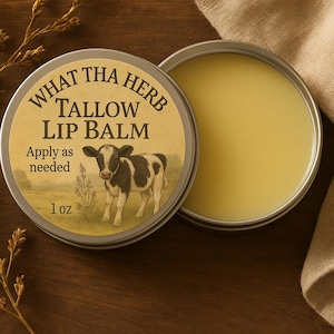 What Tha Herb | Tallow Lip Balm | 1 oz